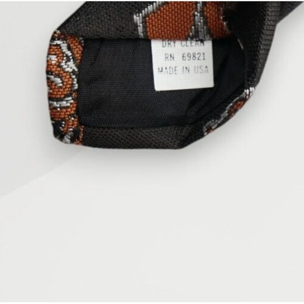 Ralph Marlin Milwaukee USA Orioles Men's Tie‎ 100% Polyester 60'' Length